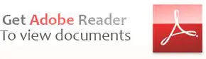 Adobe Reader logo, get it to view documents.